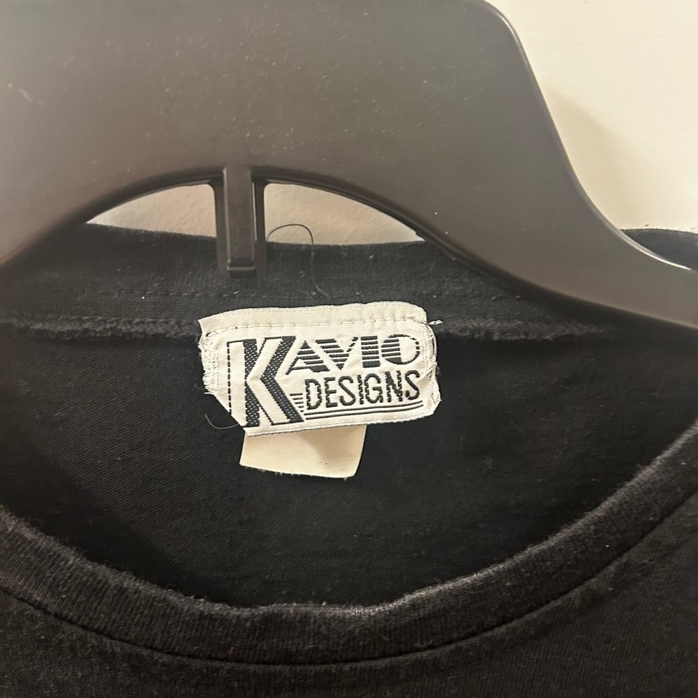 VINTAGE 1980’s Kavio Designs Paris T-Shirt - Picture 2 of 2